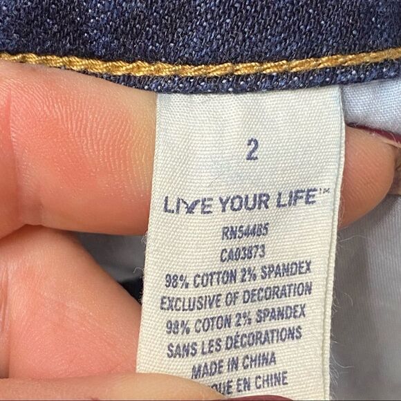 American Eagle Outfitters | Raw Hem Denim Jean Shorts - Picture 3 of 4